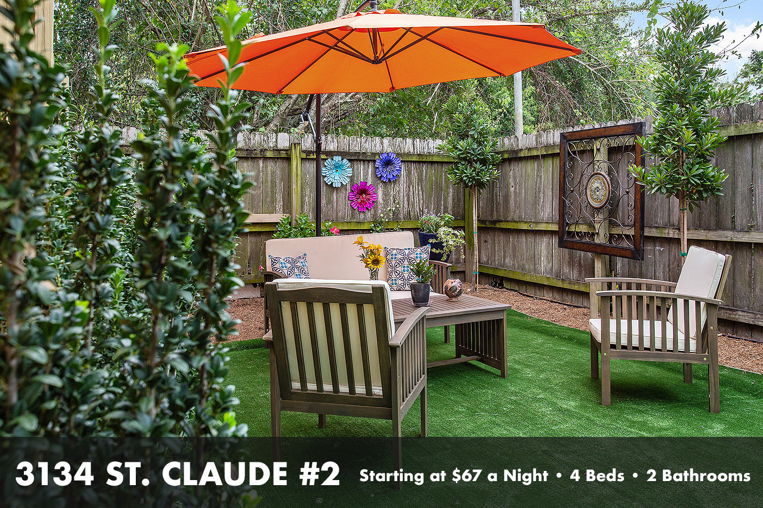 3134 St. Claude Ave Luxury Vacation Rental Hospitality of New Orleans